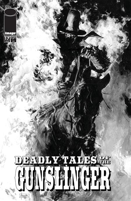 DEADLY TALES OF THE GUNSLINGER SPAWN #17 CVR B PATRIC REYNOLDS B&W VAR 8/12/2026