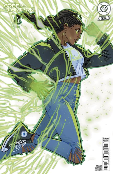 ABSOLUTE GREEN LANTERN #14 CVR C MARGUERITE SAUVAGE CARD STOCK VAR 5/6/2026