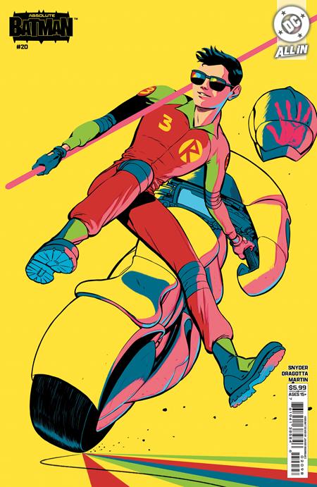 ABSOLUTE BATMAN #20 CVR G JAVIER RODRIGUEZ ROBINS TIM DRAKE CARD STOCK VAR 5/13/2026