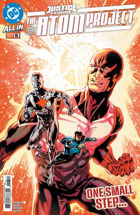 JUSTICE LEAGUE THE ATOM PROJECT #6 (OF 6) CVR A MIKE PERKINS 6/4/2025