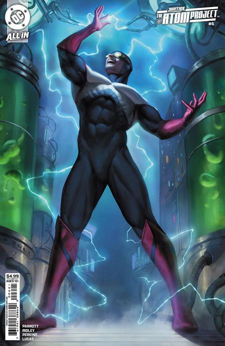 JUSTICE LEAGUE THE ATOM PROJECT #6 (OF 6) CVR B AARON BARTLING CARD STOCK VAR 6/4/2025