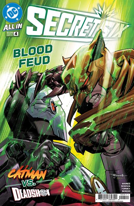 SECRET SIX #4 (OF 6) CVR A STEPHEN SEGOVIA 6/4/2025