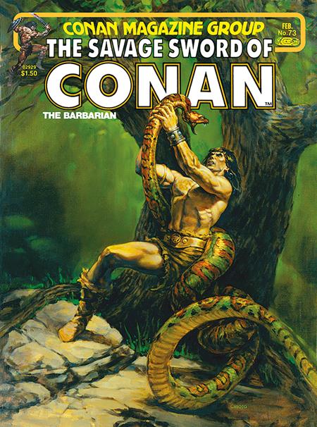 SAVAGE SWORD OF CONAN THE ORIGINAL COMICS OMNIBUS HC VOL 06 DIRECT MARKET EDITION JOE CHIODO CVR (MR) 9/24/2025