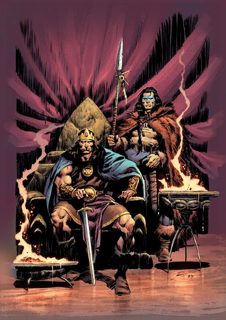 CONAN THE BARBARIAN SCOURGE OF THE SERPENT #1 (OF 4) CVR H ROBERTO DE LA TORRE VIRGIN VAR (MR) 9/24/2025