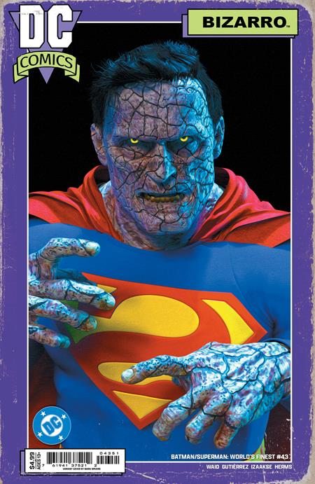 BATMAN SUPERMAN WORLDS FINEST #43 CVR E MARK SPEARS CARD STOCK VAR 9/17/2025