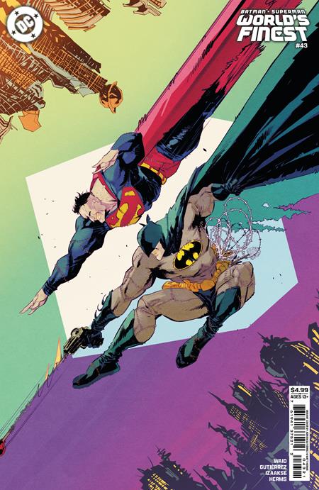 BATMAN SUPERMAN WORLDS FINEST #43 CVR C ADRIAN GUTIERREZ CARD STOCK VAR 9/17/2025