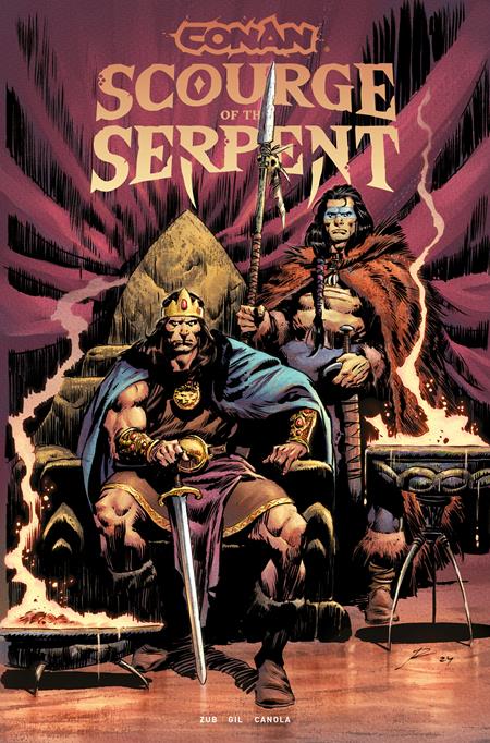 CONAN THE BARBARIAN SCOURGE OF THE SERPENT #1 (OF 4) CVR A ROBERTO DE LA TORRE (MR) 9/24/2025