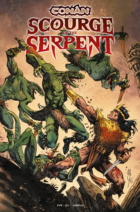 CONAN THE BARBARIAN SCOURGE OF THE SERPENT #1 (OF 4) CVR B JOHN MCCREA VAR (MR) 9/24/2025