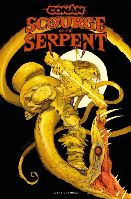 CONAN THE BARBARIAN SCOURGE OF THE SERPENT #1 (OF 4) CVR D MATIAS BERGARA VAR (MR) 9/24/2025