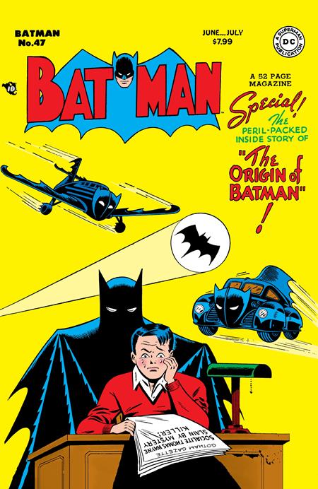 BATMAN #47 FACSIMILE EDITION CVR B BOB KANE FOIL VAR 11/5/2025