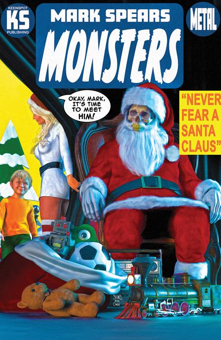 MARK SPEARS MONSTERS #4 Second Printing Cvr B Mark Spears Witching Hour Homage Metal Var 11/19/2025