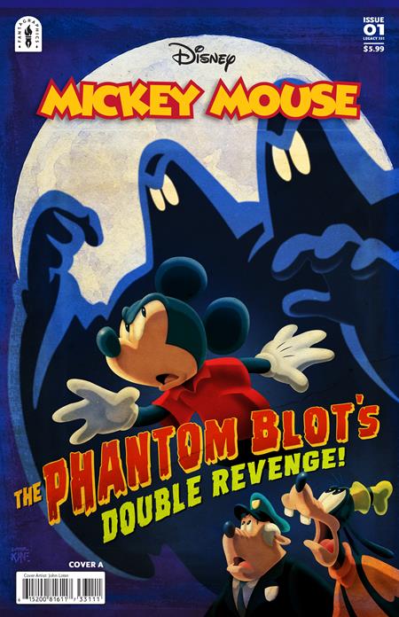MICKEY MOUSE THE PHANTOM BLOTS DOUBLE REVENGE #1 CVR A JOHN LOTER 11/19/2025