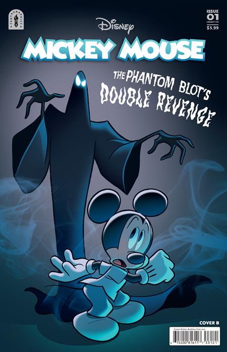 MICKEY MOUSE THE PHANTOM BLOTS DOUBLE REVENGE #1 CVR B ANDREA FRECCERO VAR 11/19/2025