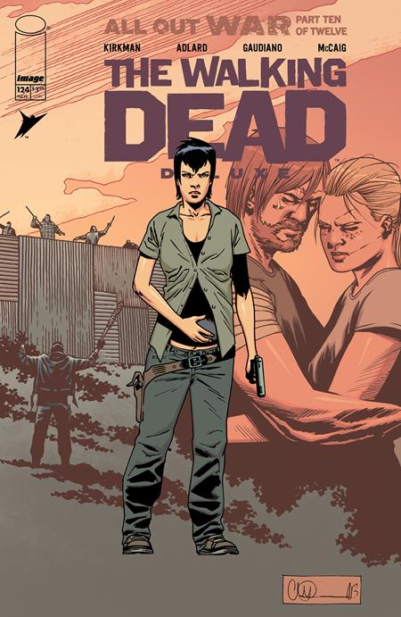 WALKING DEAD DELUXE #124 CVR B CHARLIE ADLARD & DAVE MCCAIG VAR (MR) 11/5/2025