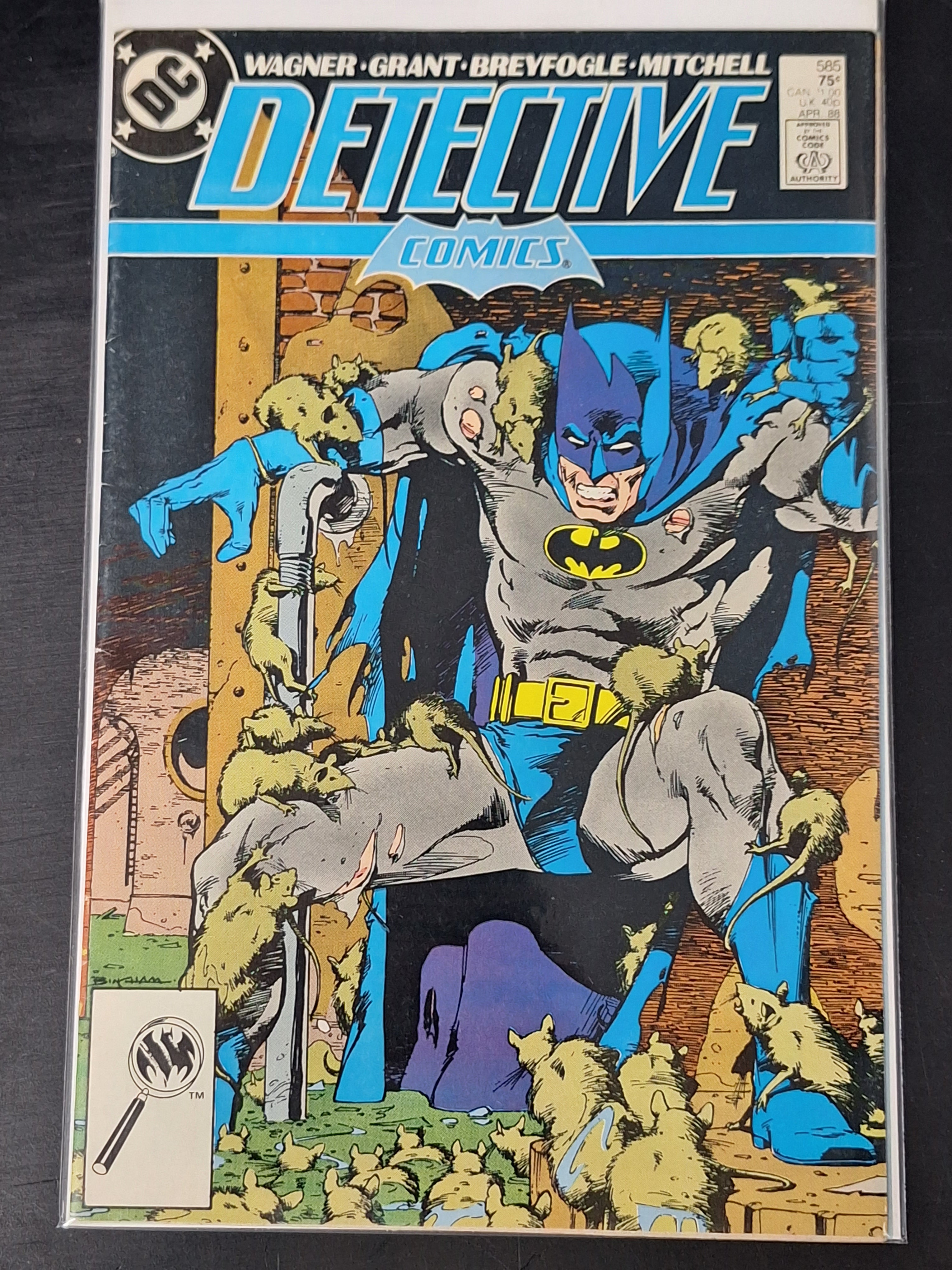 Detective Comics 585 DC 1988 1st App of Ratcatcher