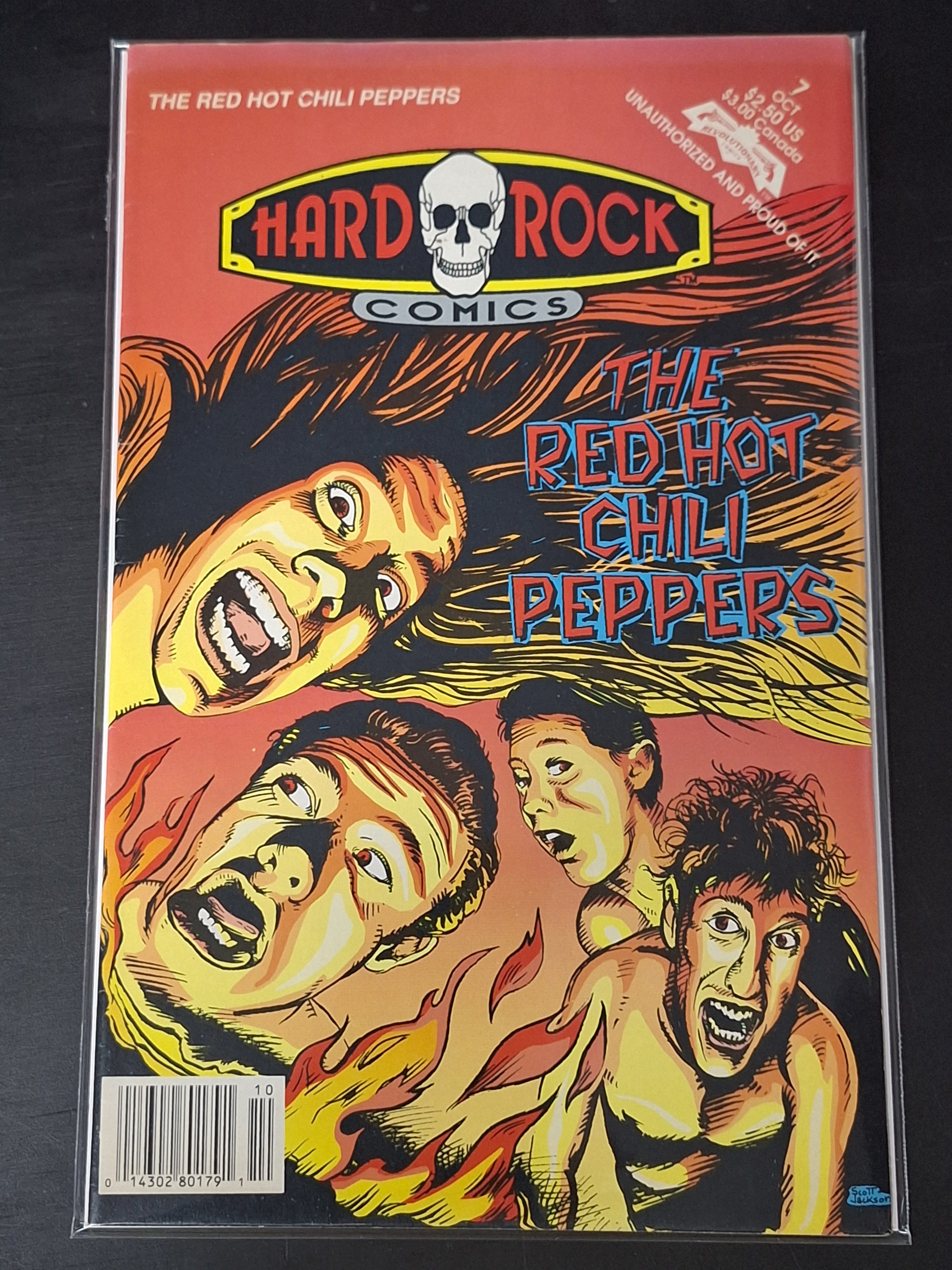 Hard Rock Comics 7 Red Hot Chili Peppers 1997 Newsstand