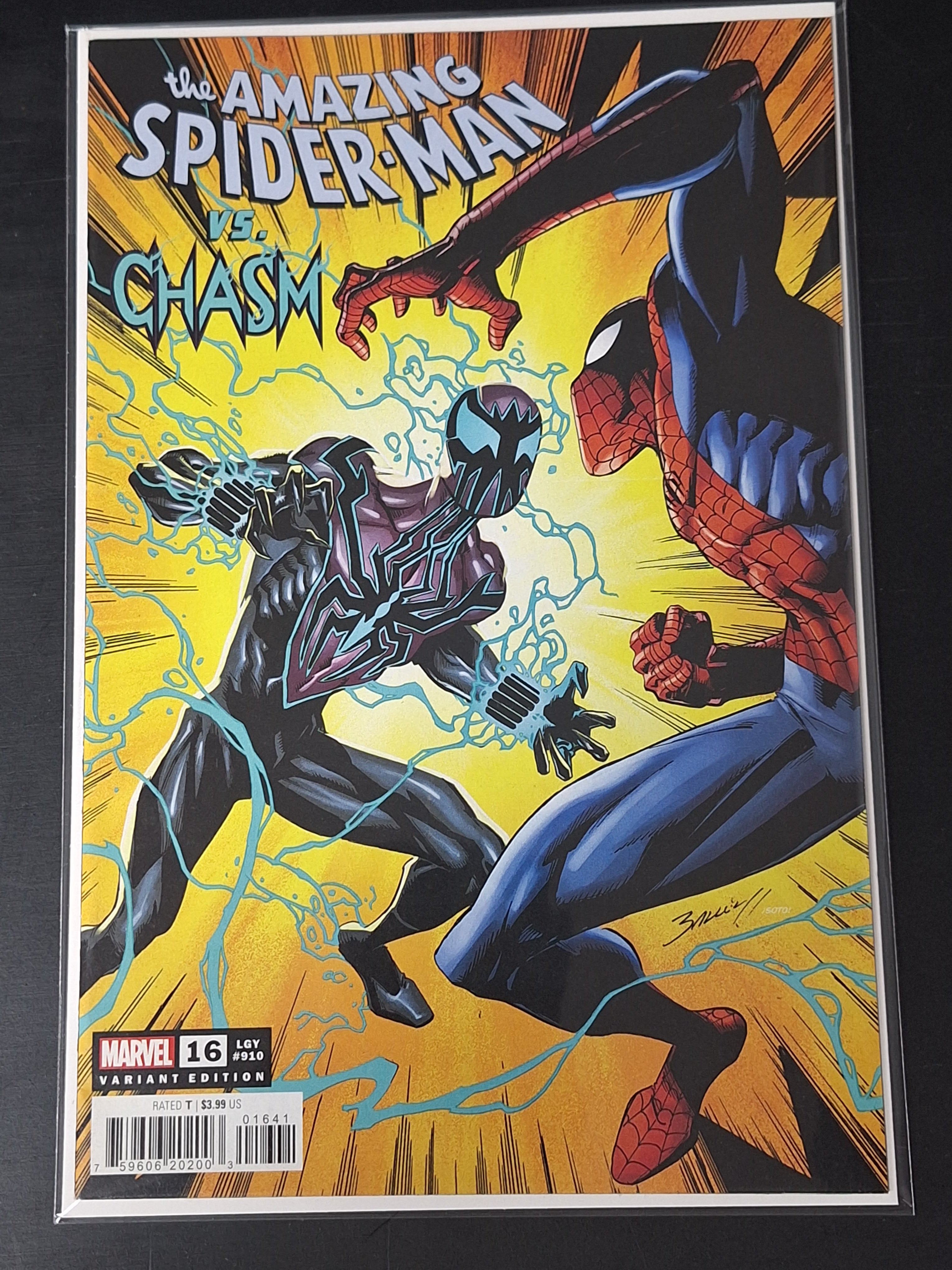 Amazing Spider-Man 16 Marvel 2022 Mark Bagley 1:25 Variant