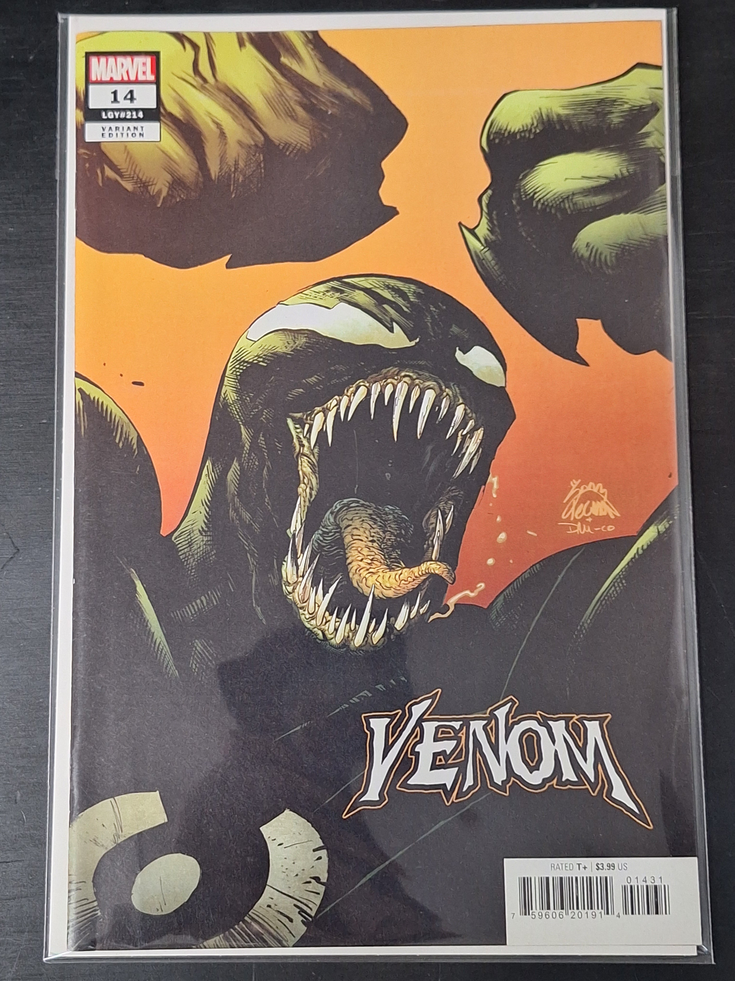 Venom 14 Marvel 2022 Ryan Stegman 1:25 Variant