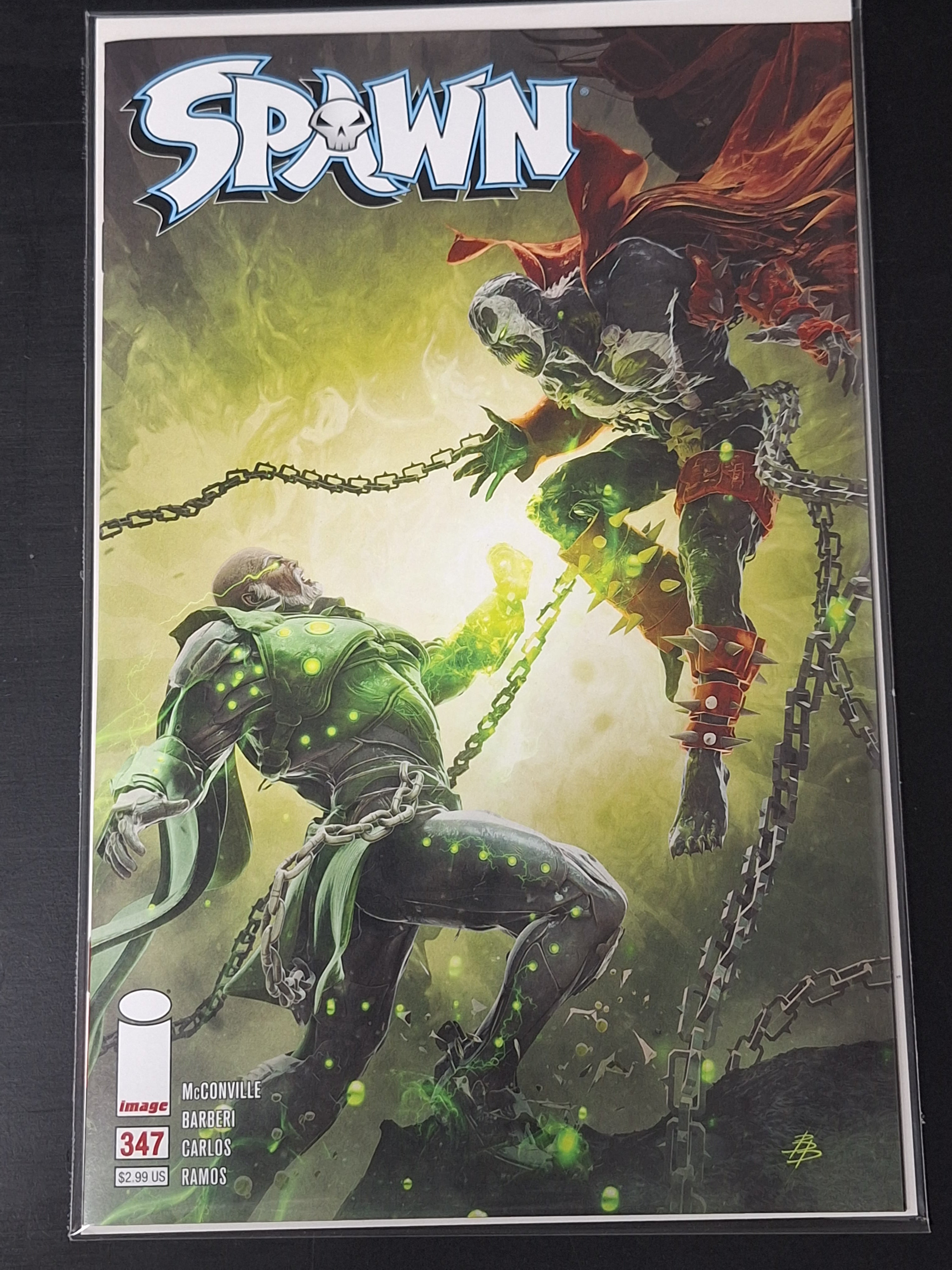Spawn 347 Image 2023 Cover B Bjorn Barends