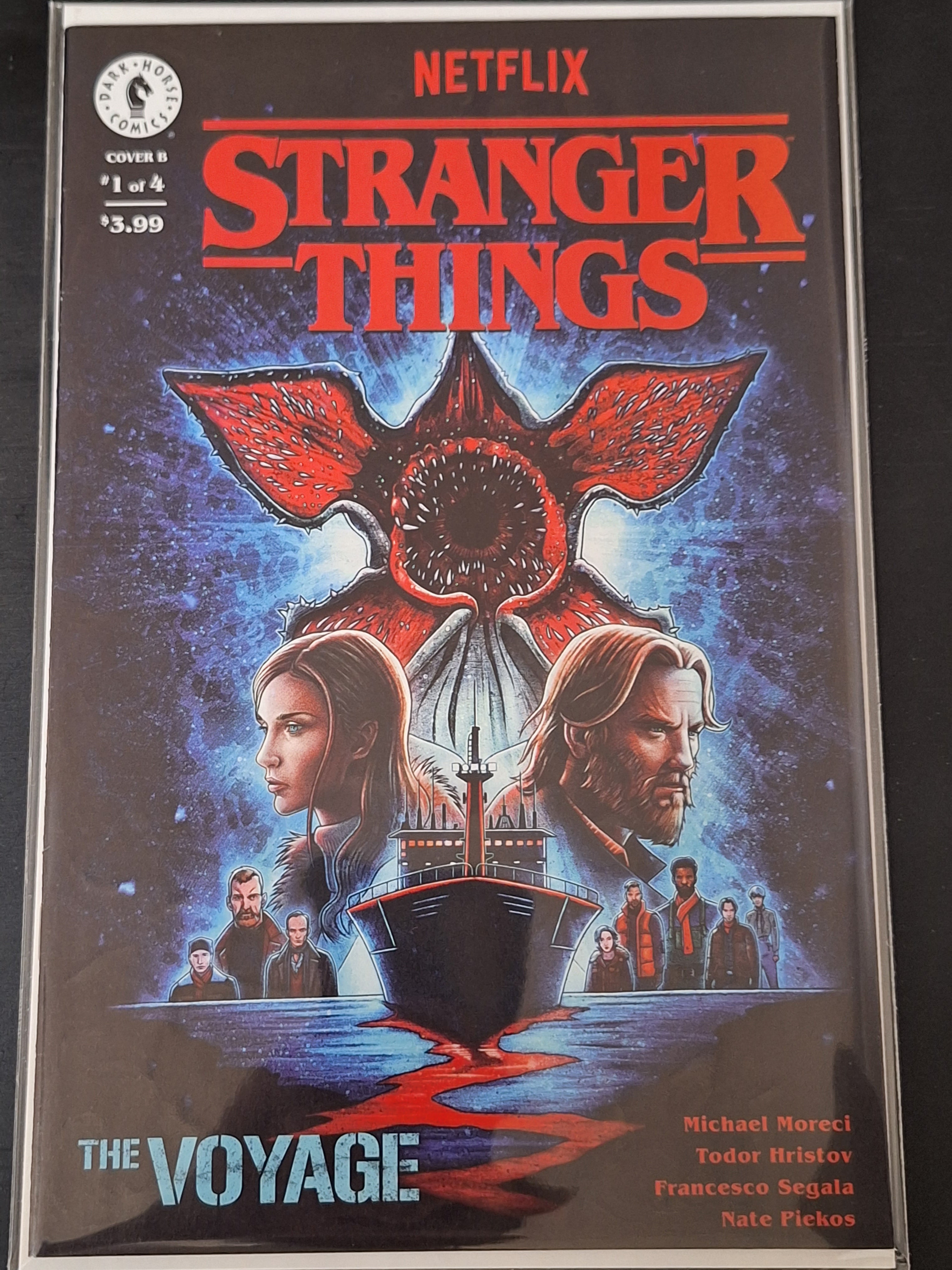 Stranger Things The Voyage 1 Dark Horse Comics 2023 Cover B
