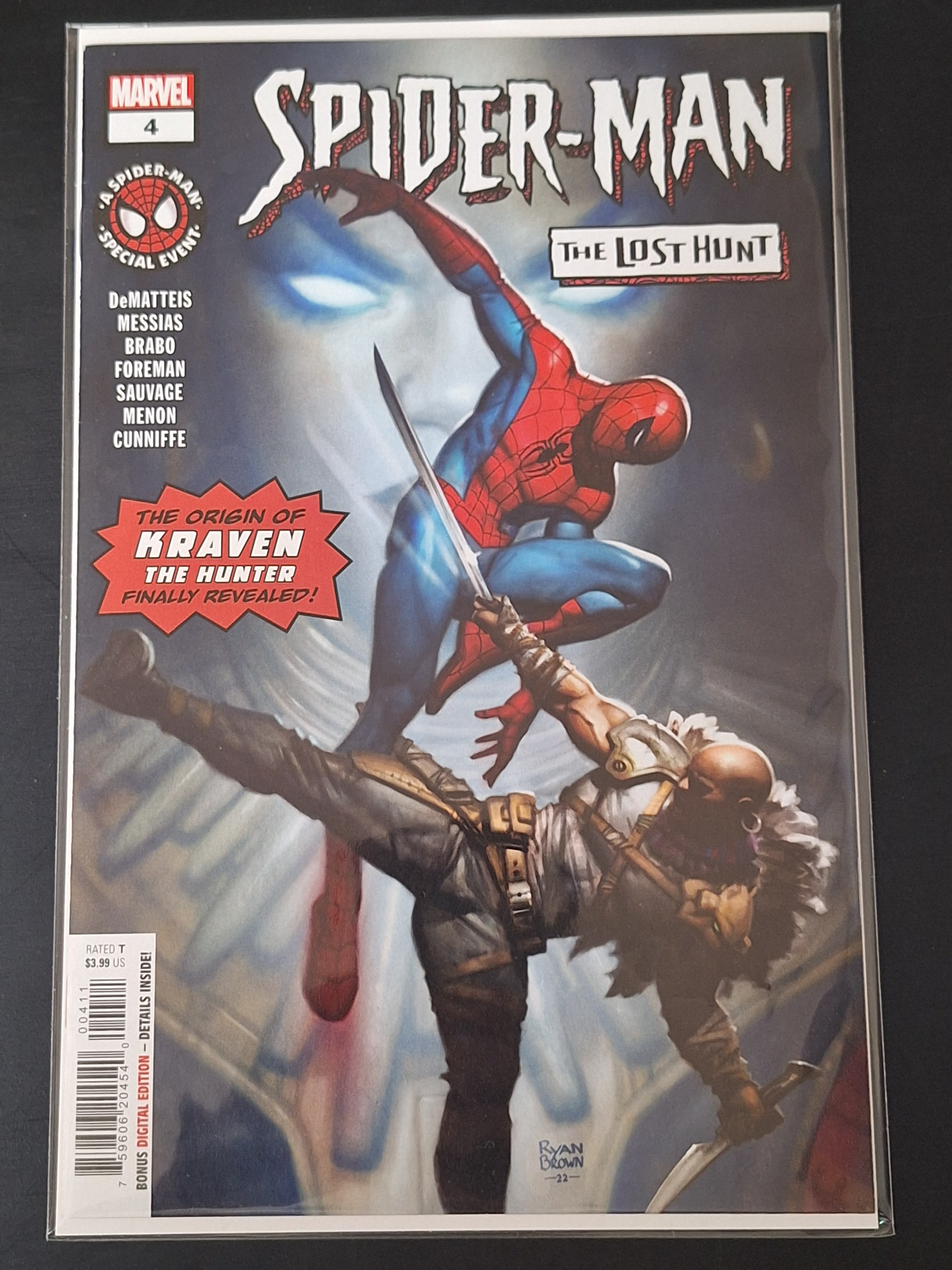 Spider-Man The Lost Hunt 4 Marvel 2022
