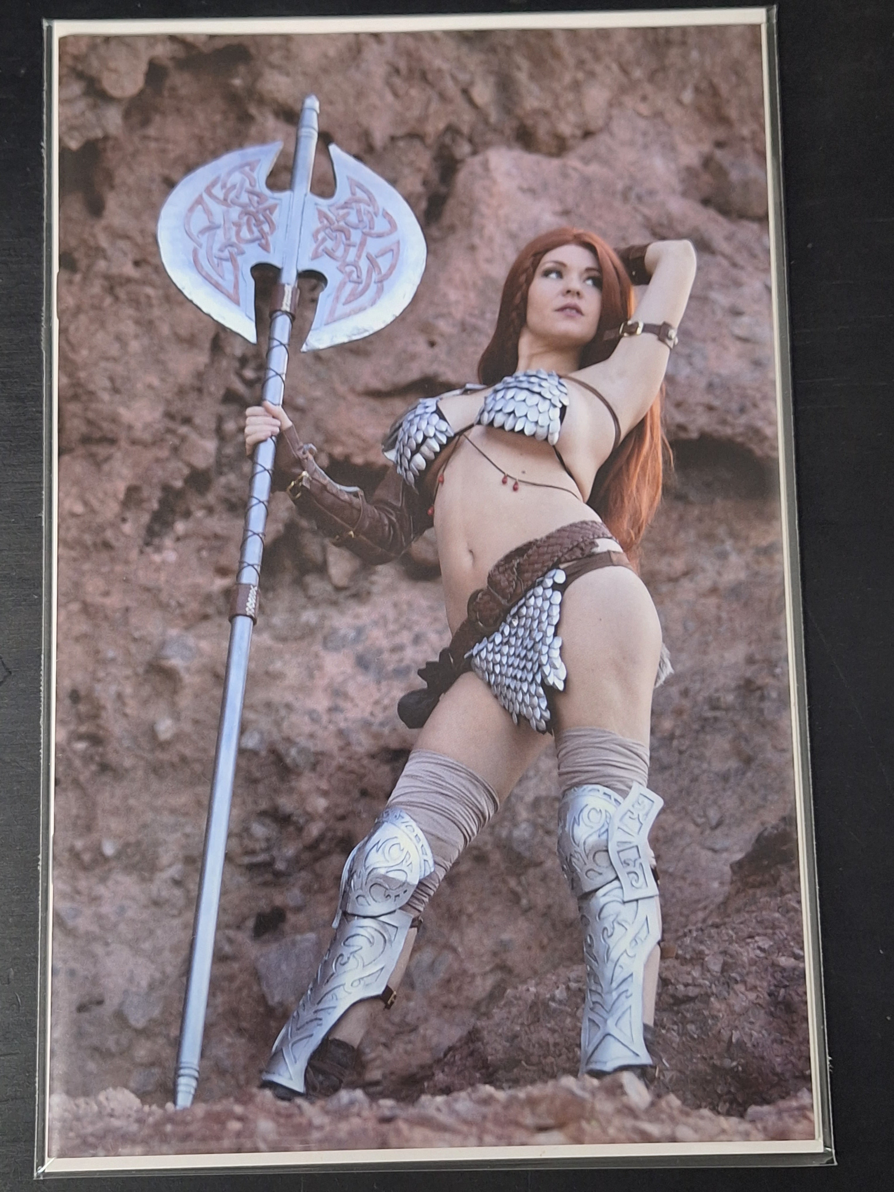 Red Sonja 6 Dynamite 2022 1:7 Virgin Cosplay Variant