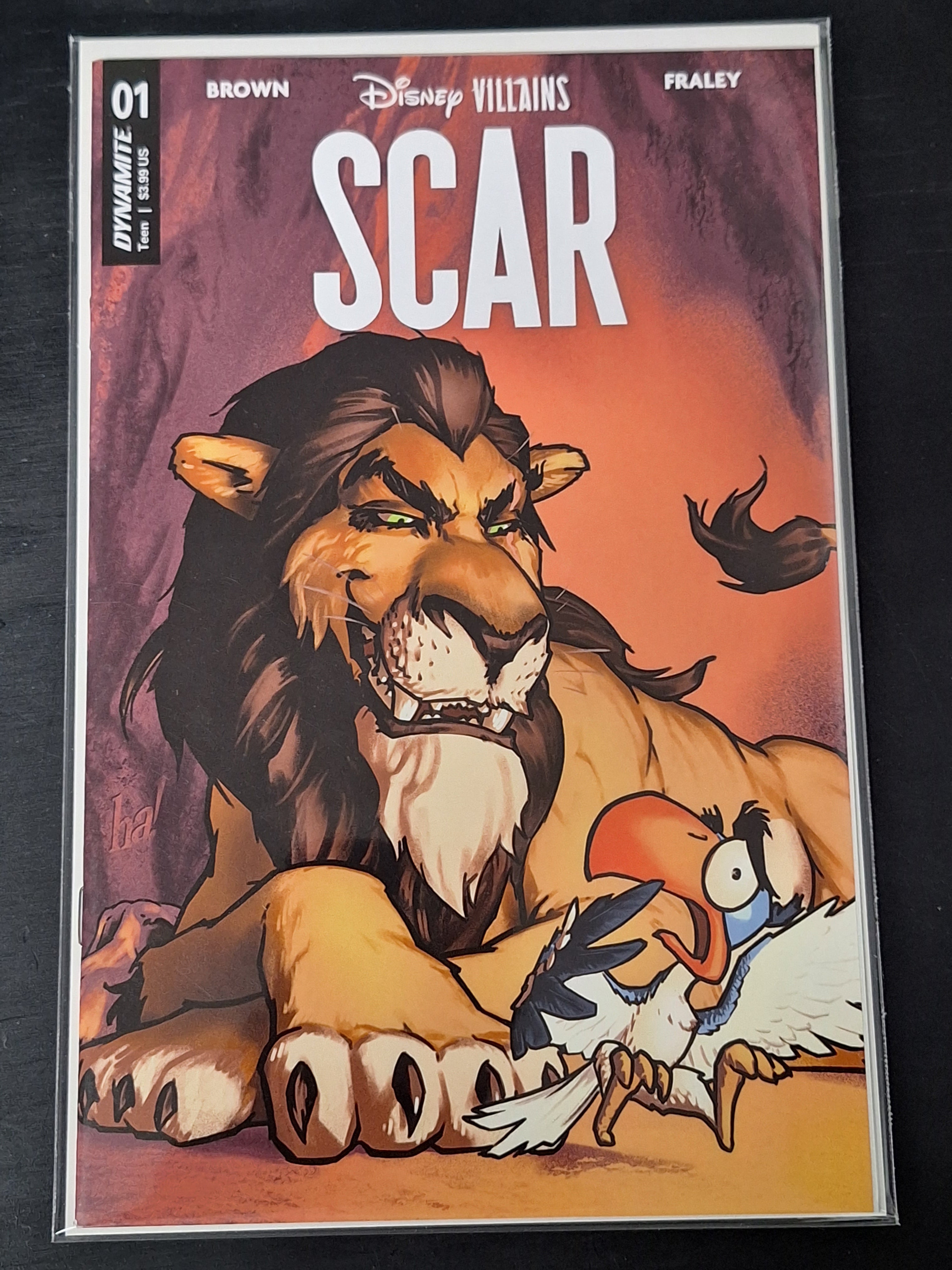 Disney Villains Scar 1 Dynamite 2023 Gene Ha Variant