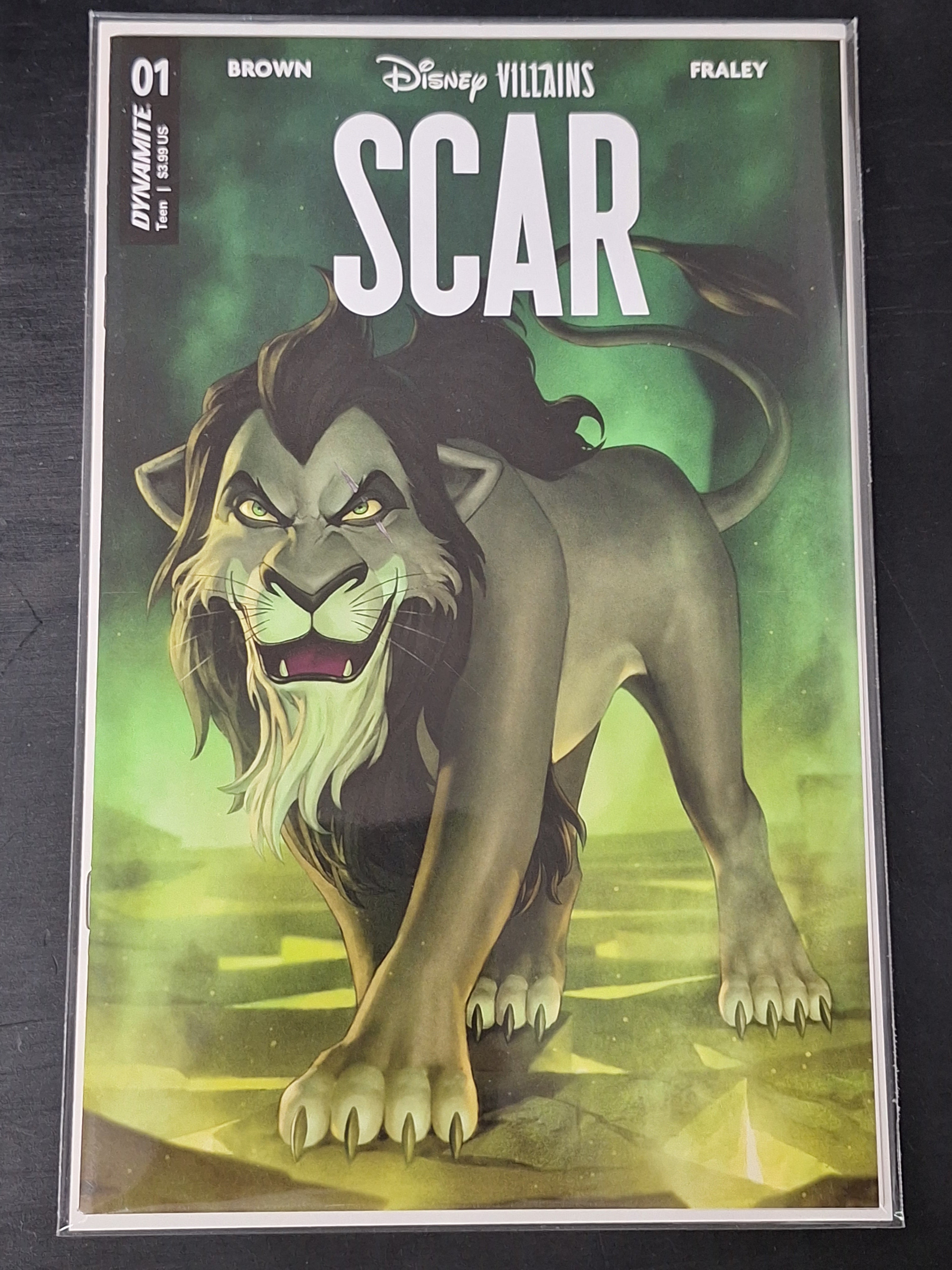 Disney Villains Scar 1 Dynamite 2023 Jung-Geun Yoon Variant