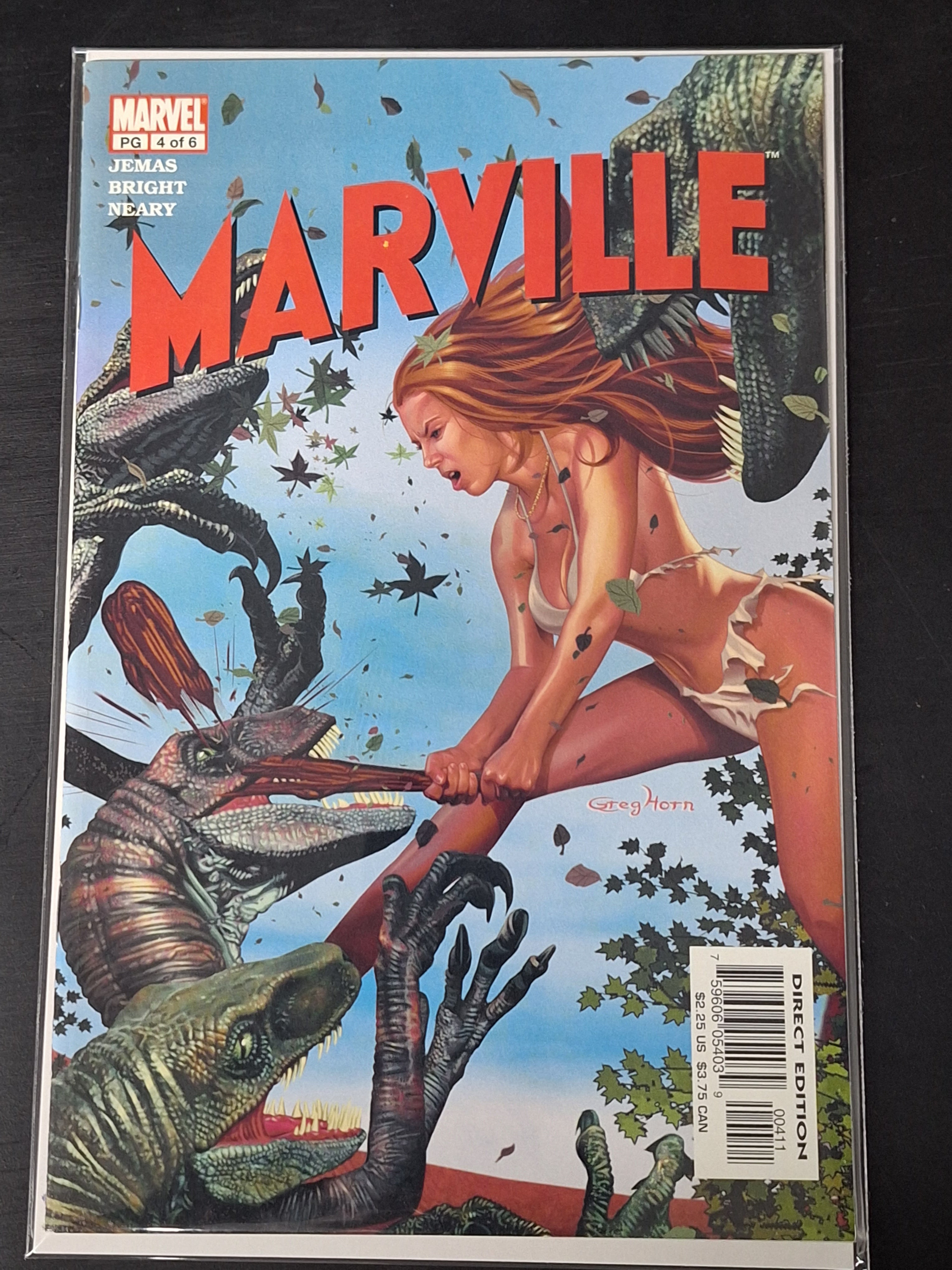Marville 4 Marvel 2003 Greg Horn Cover