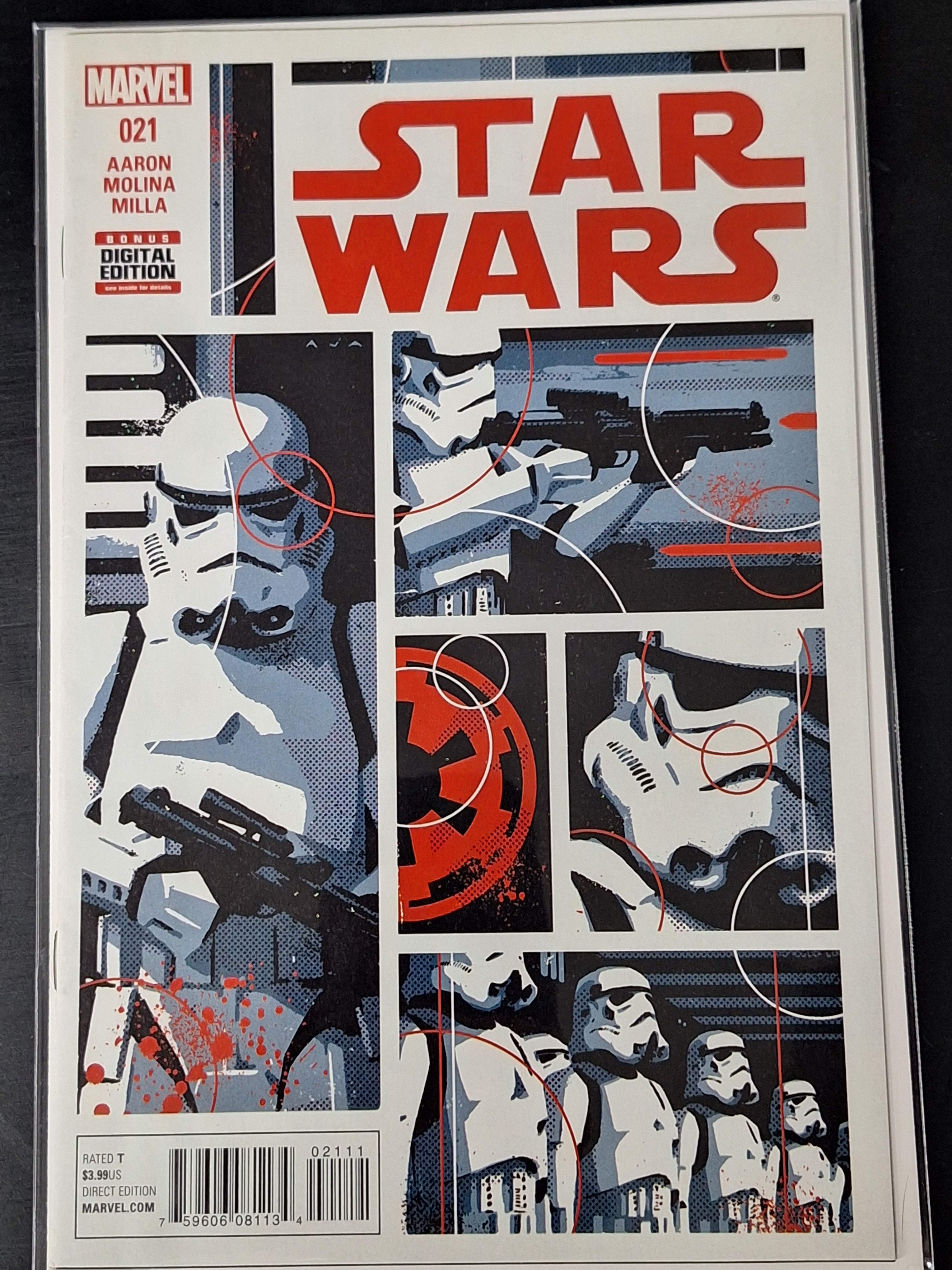 Star Wars 21 Marvel 2016 1st App of The SCAR Troopers