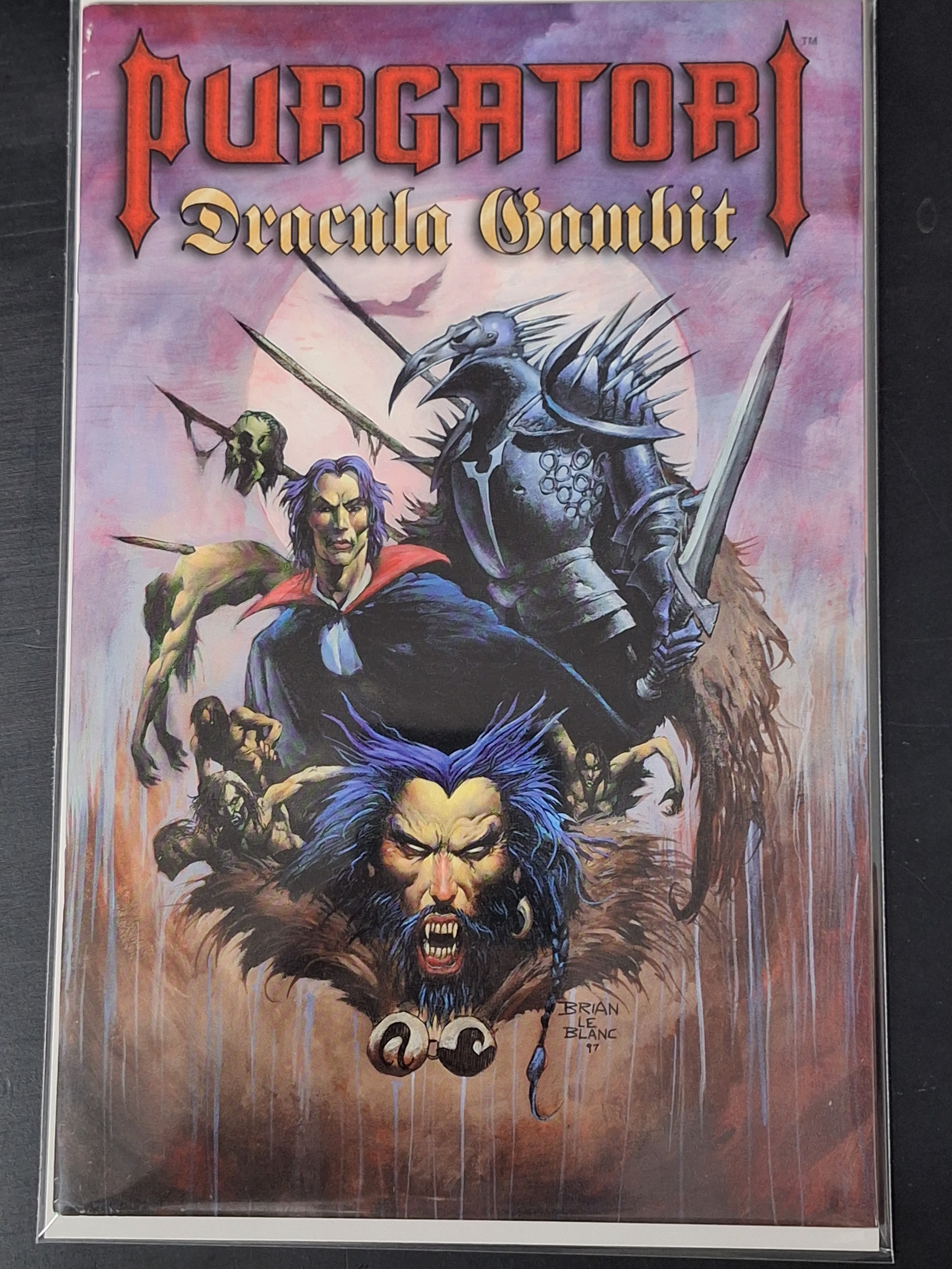 Purgatori Dracula Gambit 1 Centennial Premium Edition 1997