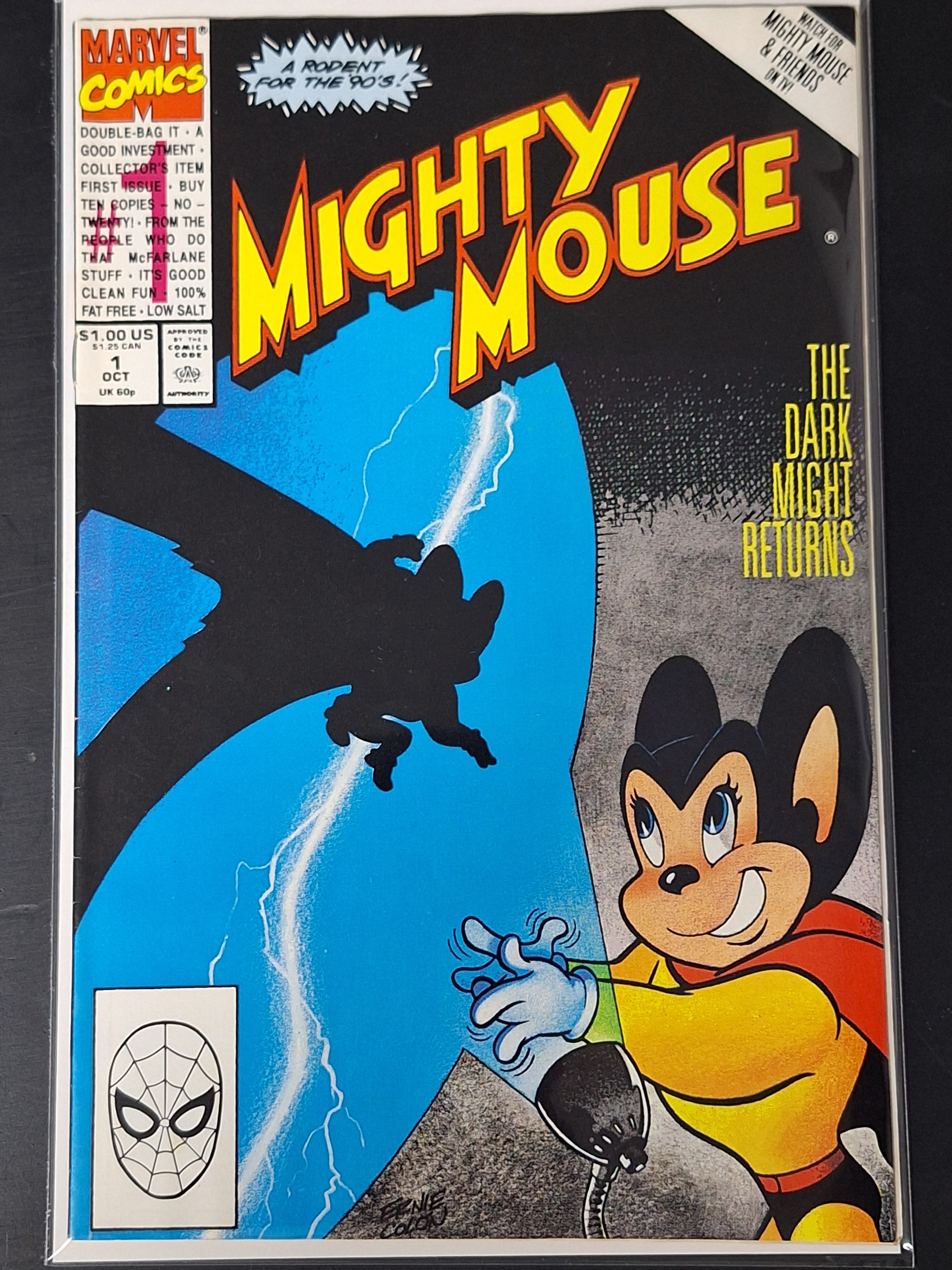 Mighty Mouse 1 Marvel 1990 The Dark Might Returns