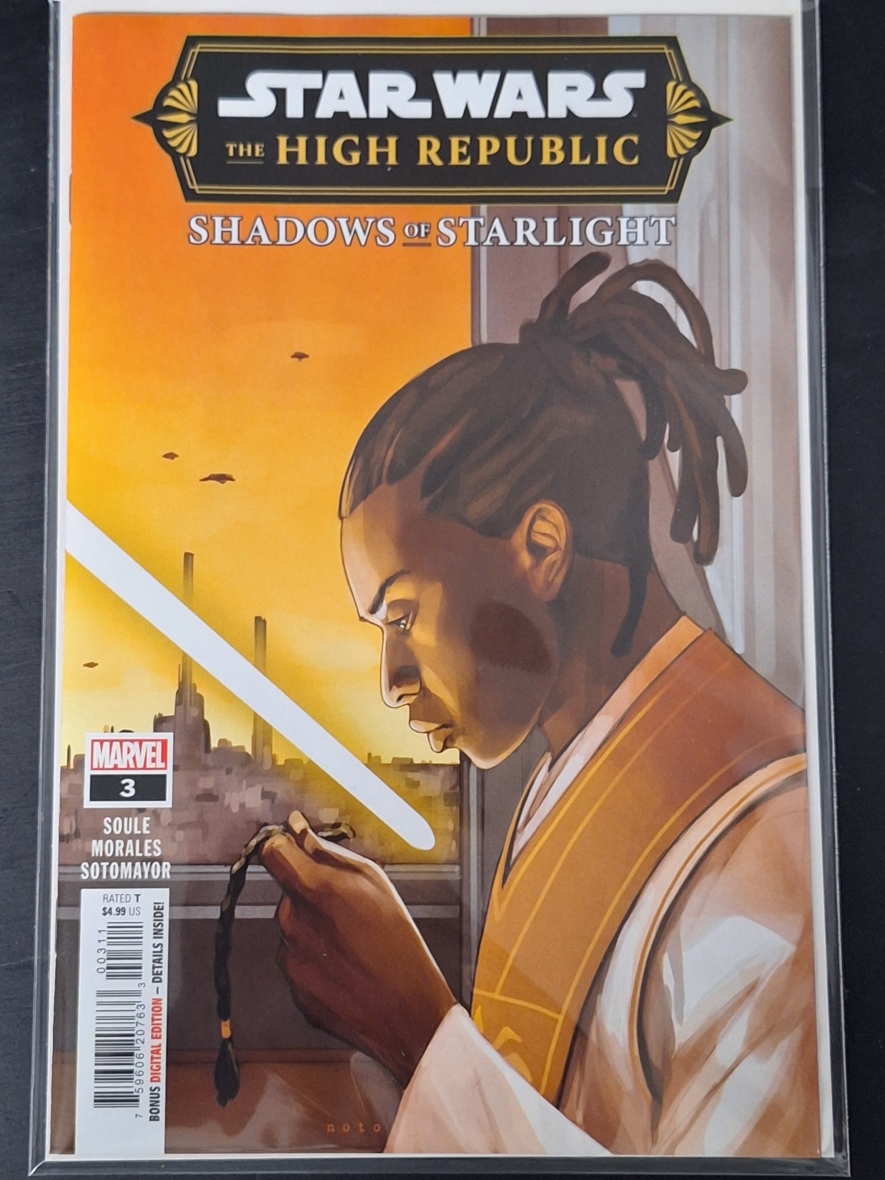 Star Wars The High Republic Shadows Of Starlight 3 Marvel 2023 Cover A