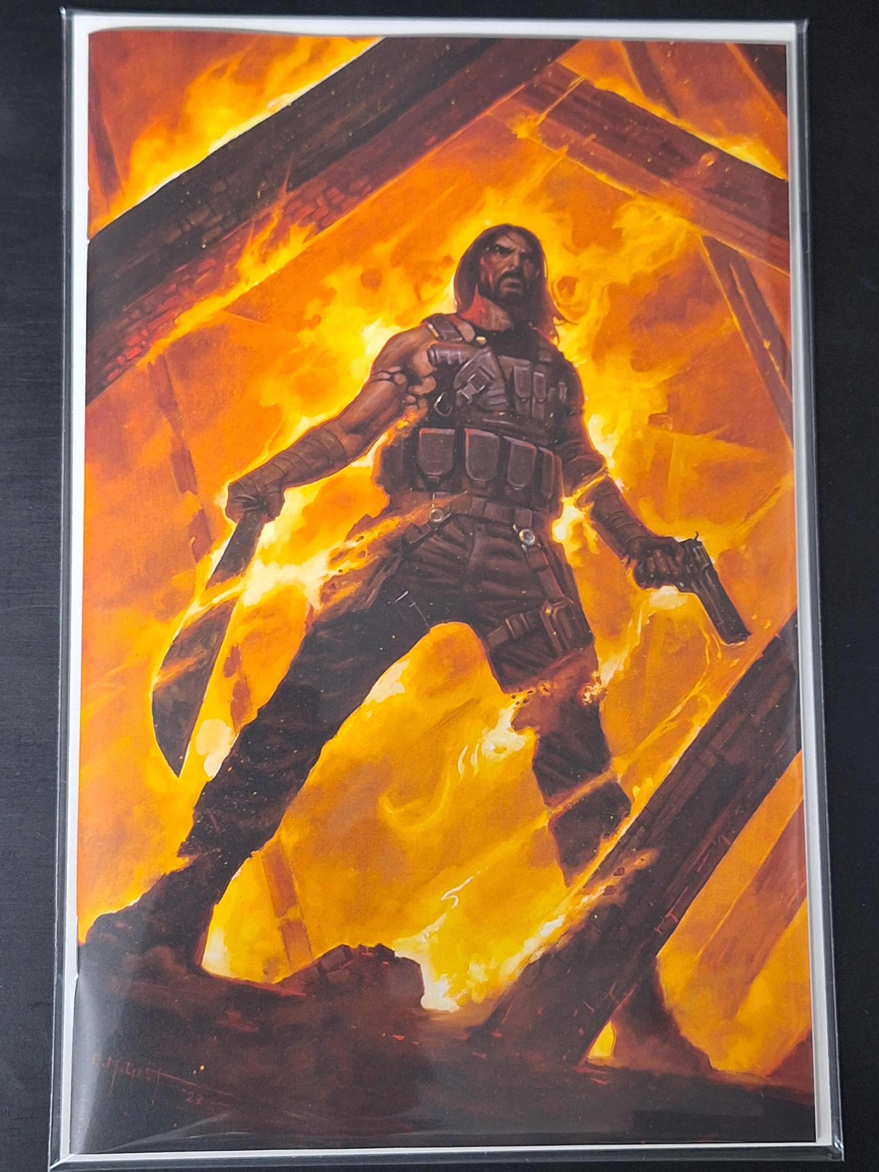 BRZRKR Fallen Empire 1 Boom! Studios 2023 FOC Virgin Variant