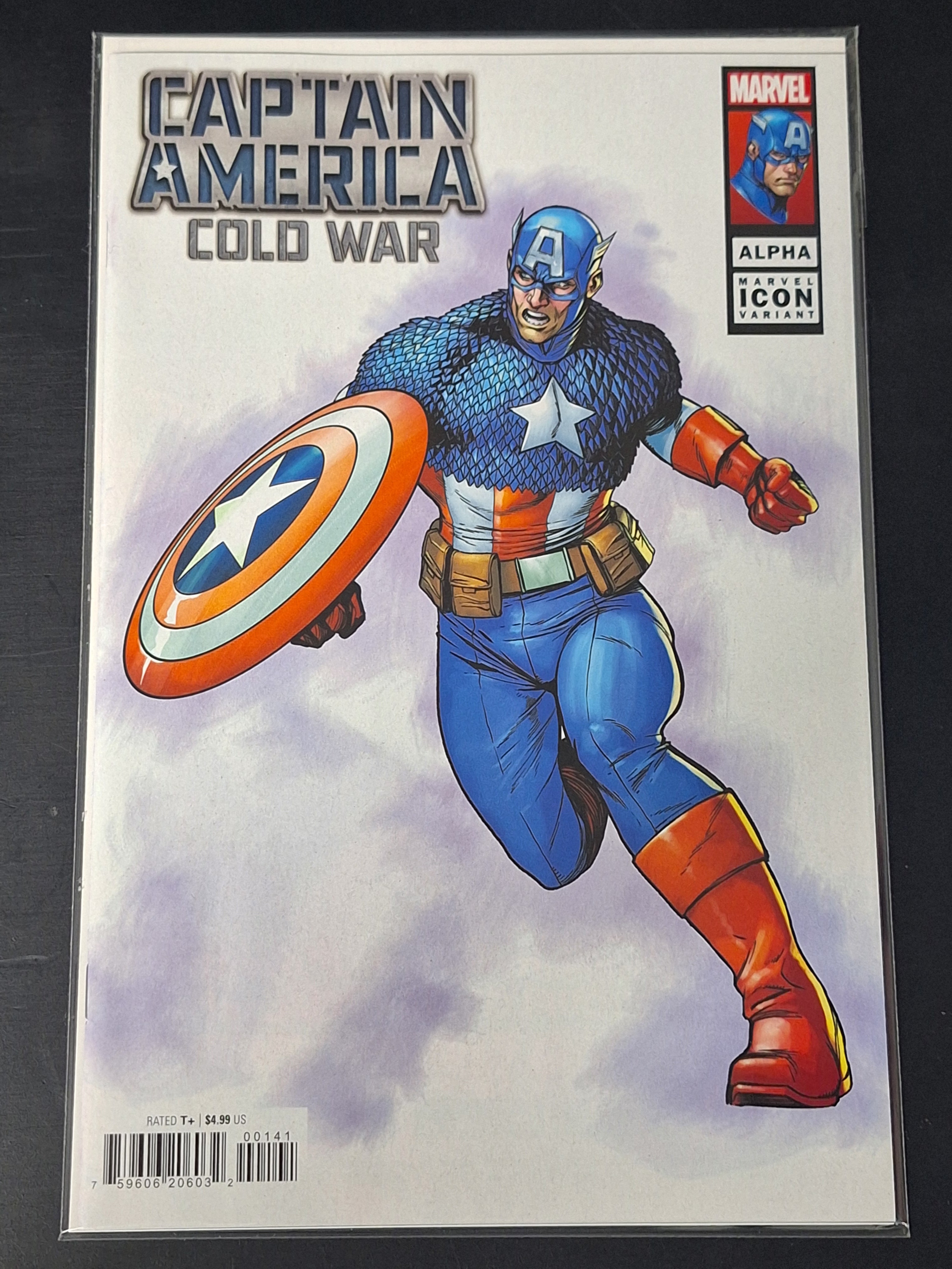 Captain America Cold War Alpha Marvel 2023 Icon Variant