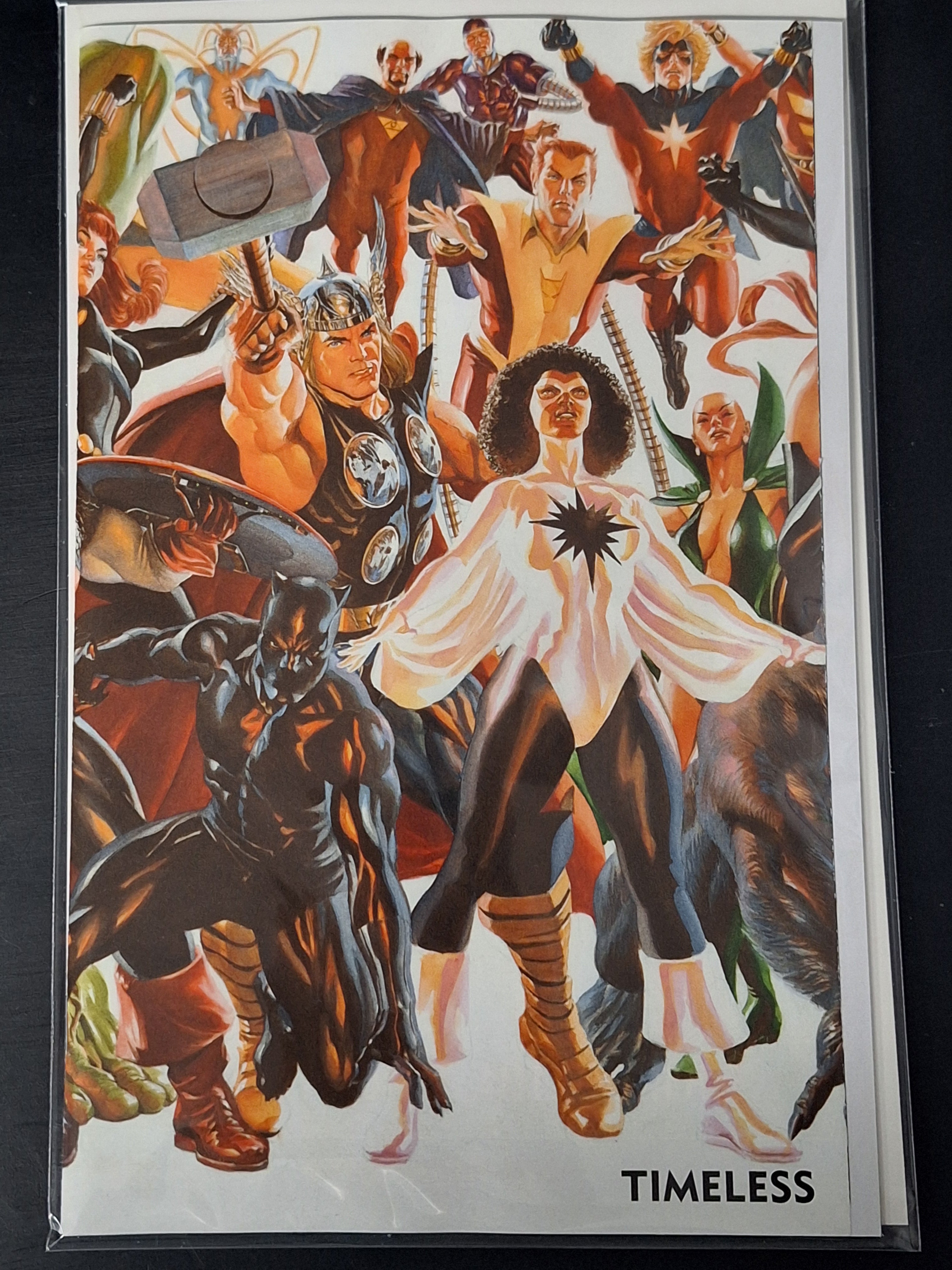 Timeless 1 Marvel 2023 Alex Ross Wraparound Variant