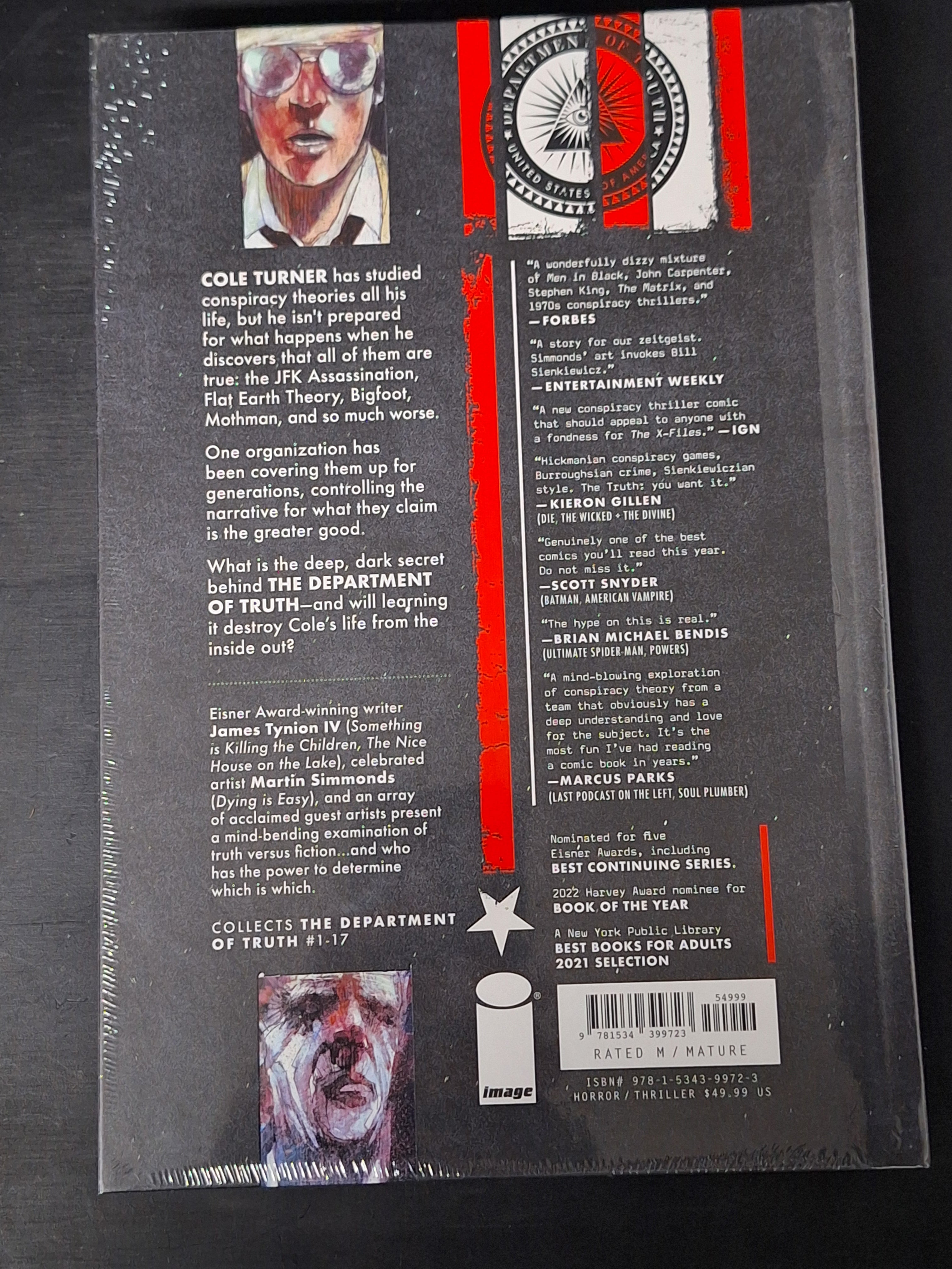 Department of Truth Vol.1 Deluxe Hardcover Edition