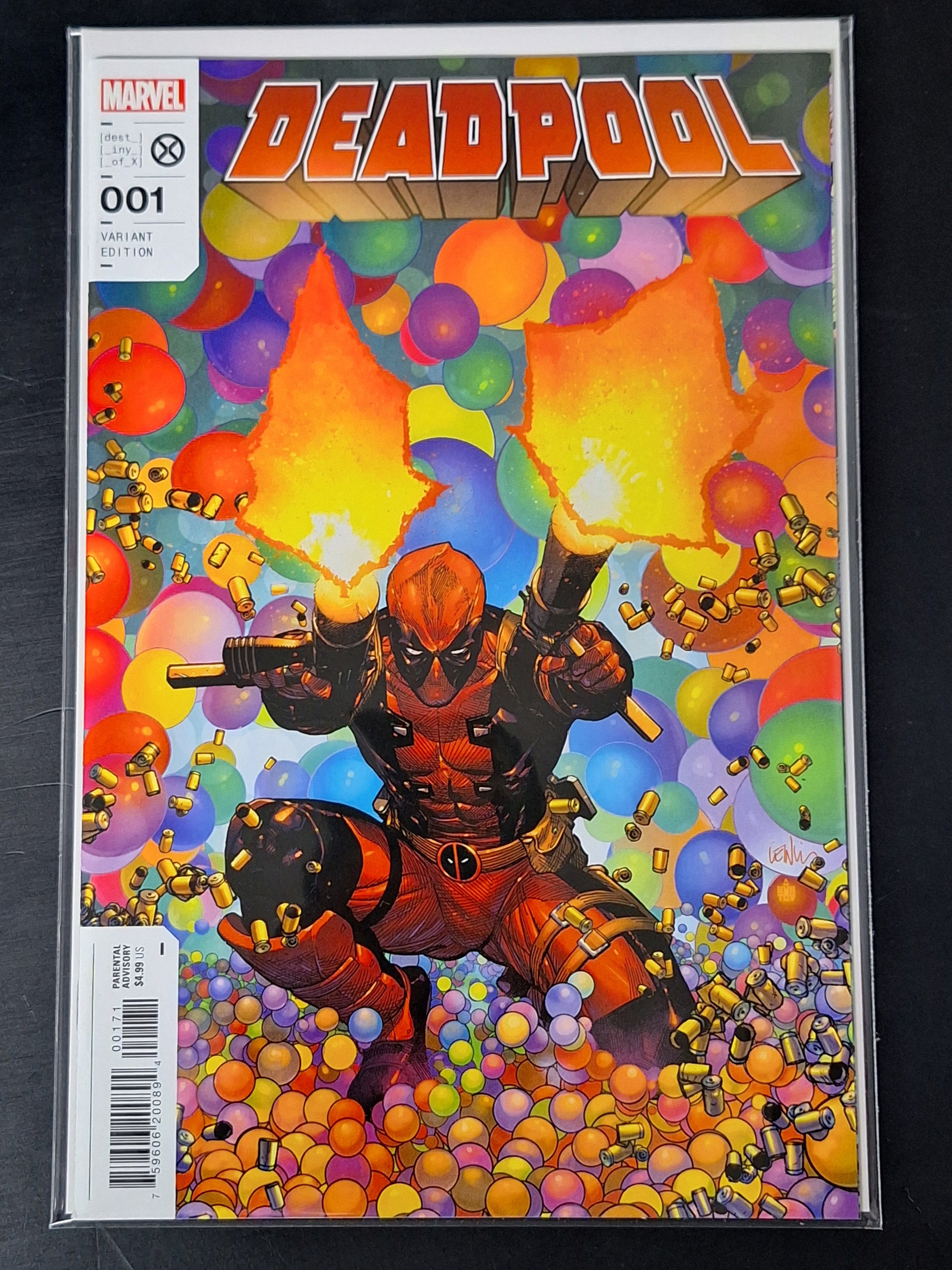 Deadpool 1 Marvel 2022 Leinil Yu 1:25 Variant