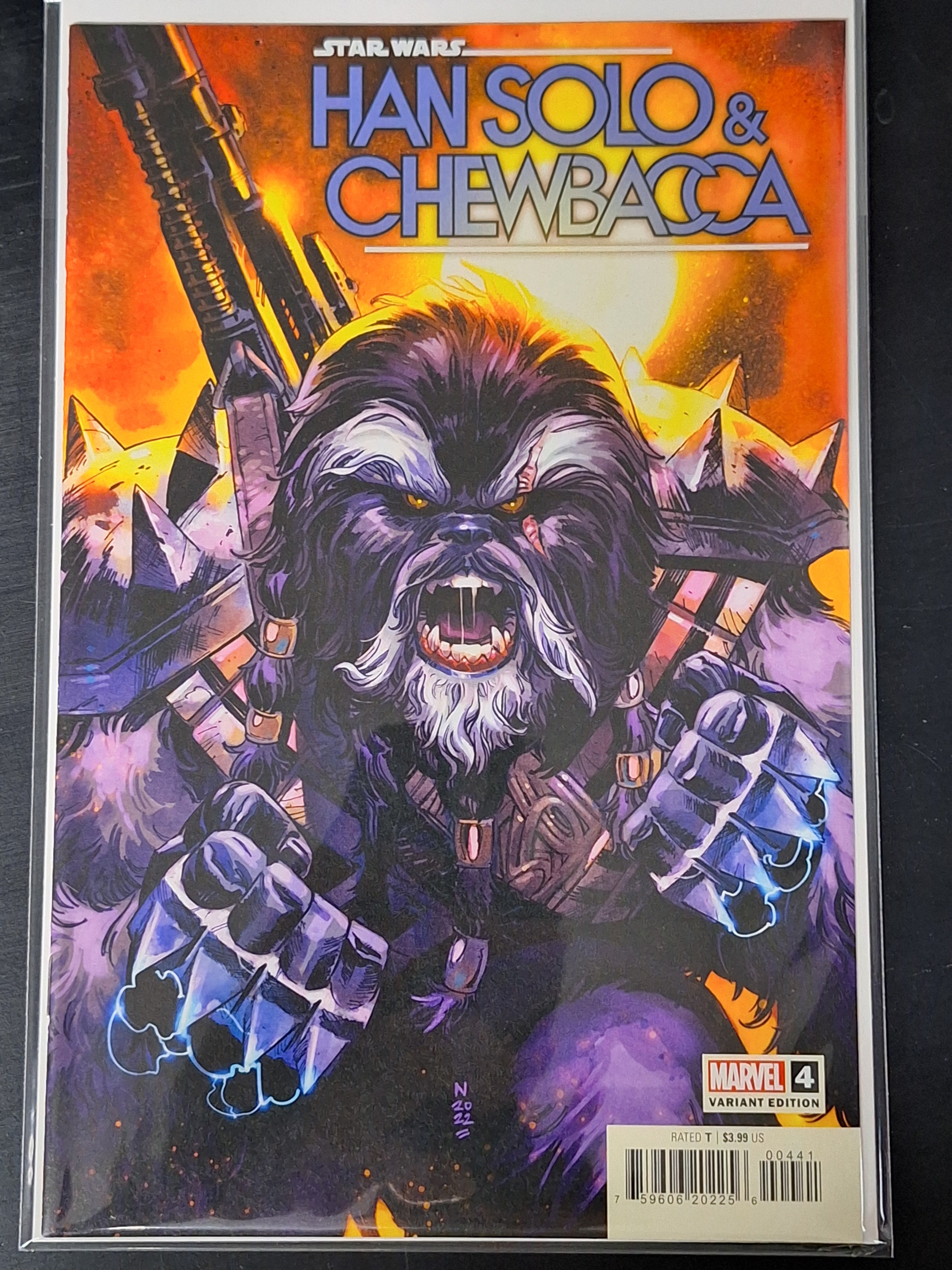 Star Wars: Han Solo & Chewbacca 4 Marvel 2022 Klein 1:25 Variant