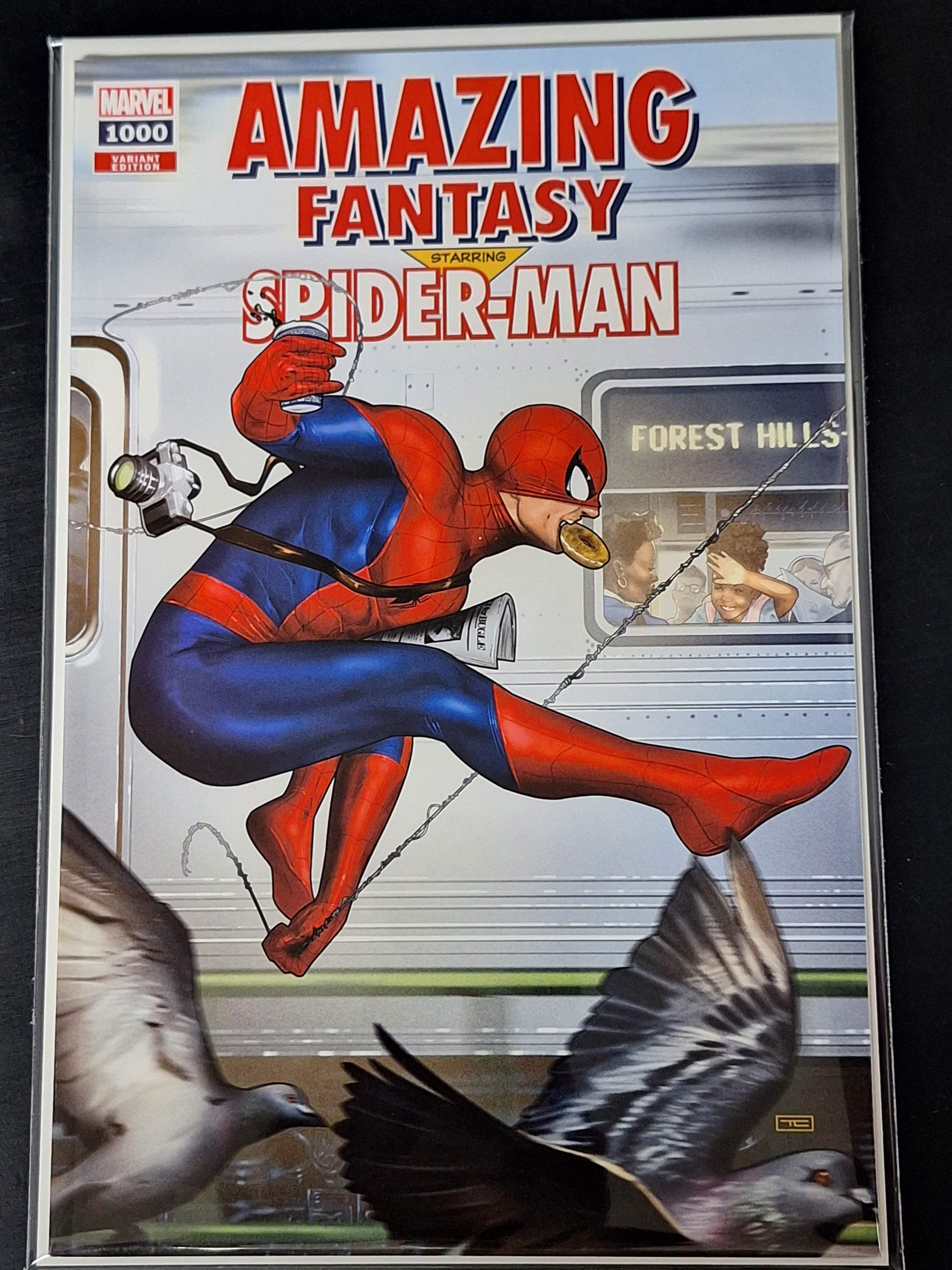 Amazing Fantasy 1000 Marvel 2022 Taurin Clarke 1:25 Variant