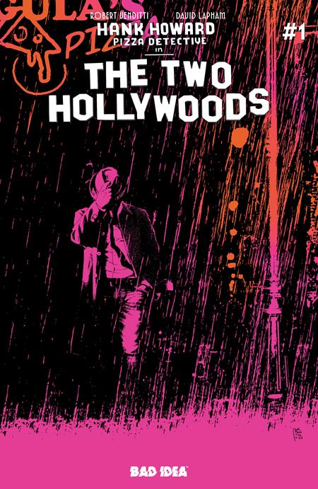 HANK HOWARD PIZZA DETECTIVE THE TWO HOLLYWOODS #1 (OF 2) CVR C ANDREA SORRENTINO VAR 1/7/2026