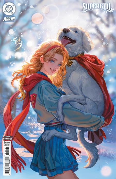 SUPERGIRL #9 CVR E FAN YANG SWEATER WEATHER CARD STOCK VAR 1/14/2026