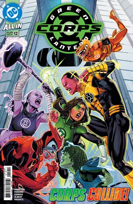 GREEN LANTERN CORPS #12 CVR A FERNANDO PASARIN & OCLAIR ALBERT 1/14/2026