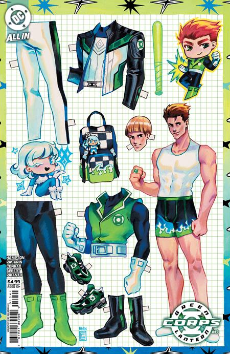 GREEN LANTERN CORPS #12 CVR B RIAN GONZALES CARD STOCK VAR 1/14/2026