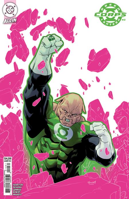 GREEN LANTERN CORPS #12 CVR C SCOTT GODLEWSKI CARD STOCK VAR 1/14/2026