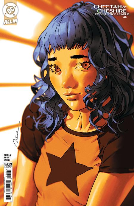 CHEETAH AND CHESHIRE ROB THE JUSTICE LEAGUE #6 (OF 6) CVR B GERALD PAREL CARD STOCK VAR 1/7/2026