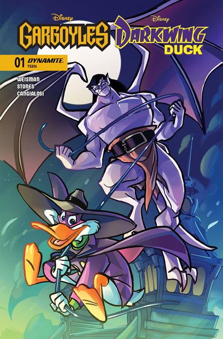 GARGOYLES DARKWING DUCK #1 CVR A TAD STONES 1/14/2026