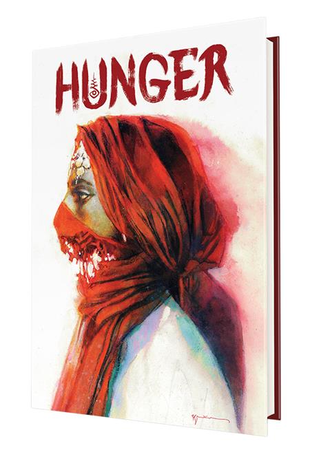 HUNGER HC BILL SIENKIEWICZ PREMIERE ED WITH GOLD FOIL SLIPCASE Solicited Thru Other Distributors 1/7/2026