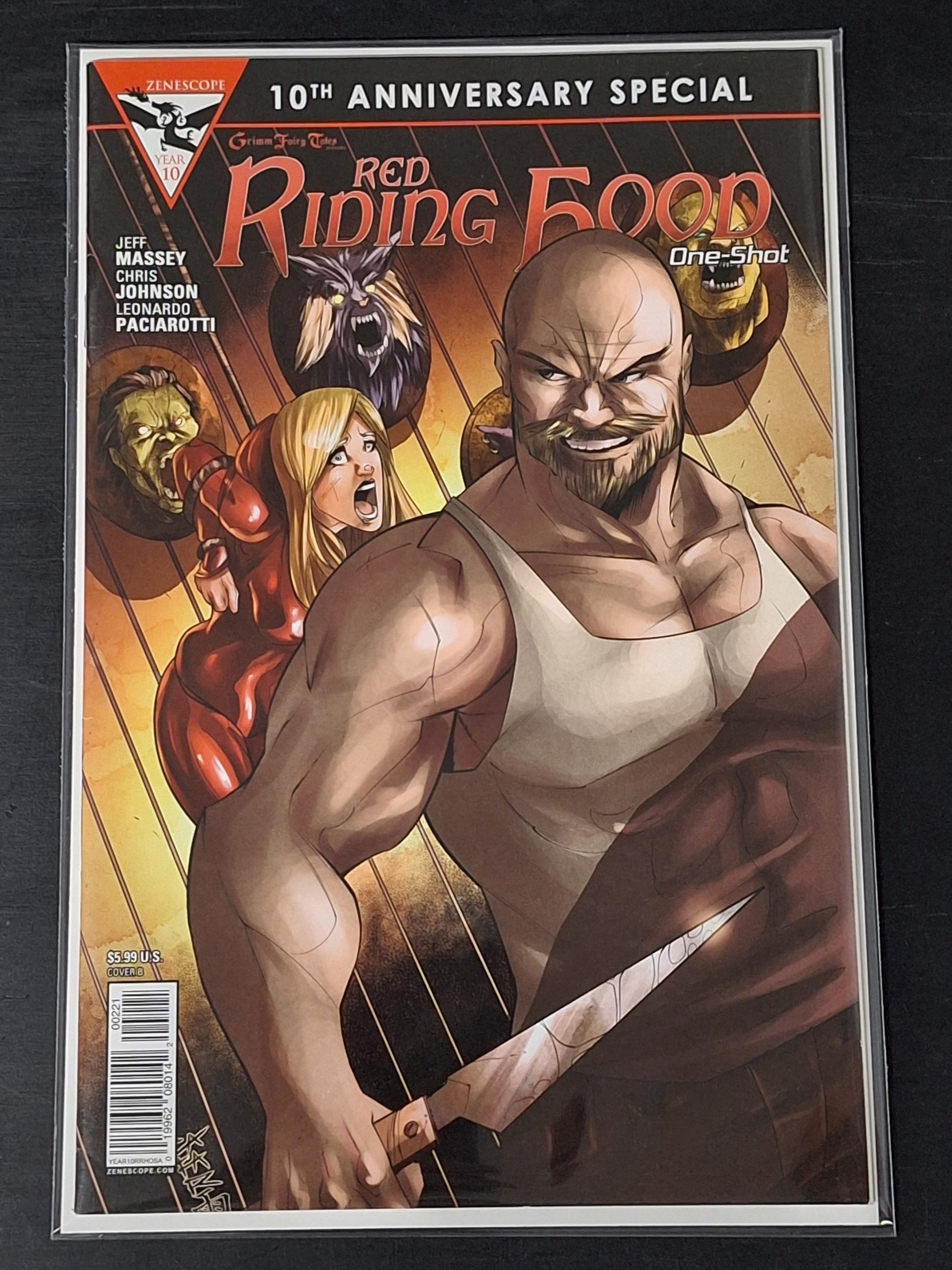 Red Riding Hood 10th Anniversary Special Zenescope 2015 Cover B