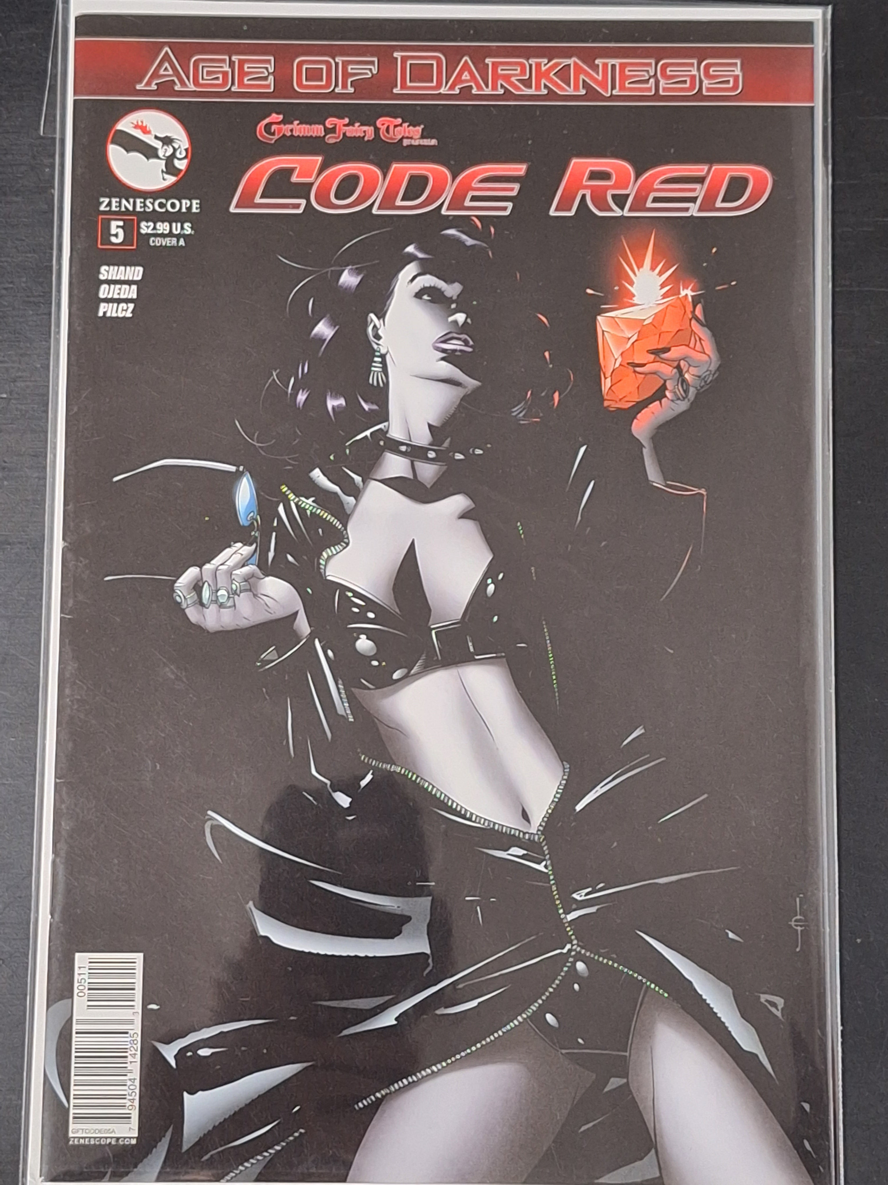 Grimm Fairy Tales Code Red 5 Zenescope 2014 Cover A Final Issue
